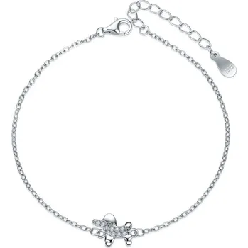 Náramek Stříbrný náramek PES