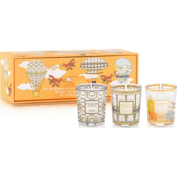 Baobab Collection, Vonné svíčky My First Baobab Gift Trio Brussels-Roma-A Saint-Tropez, 3 ks. - Formadore
