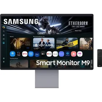 Monitor SAMSUNG MT LED LCD 32" Smart Monitor M9 (M90SF) OLED, UHD, 165hz, 0.03ms, hdmi, usb-c, speaker, pivot, LS32FM900SUXDU