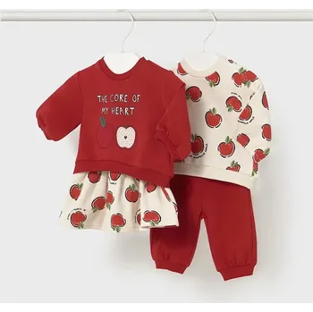 Kojenecká souprava Kojenecká sada Mayoral Newborn 4-pack červená barva, 2630 2630.2Q.Newborn.9BYA 33X, vel. 80