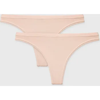 Kalhotky 2PACK Tanga Pure bavlněné