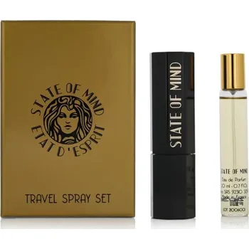 Kosmetická sada State of Mind State of Mind Natural Elegance EDP náplň 2 x 20 ml + kapesní sprej plnitelný UNISEX