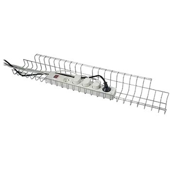 DK 04 držák kabelů drátěný, délka 790 mm, stříbrný