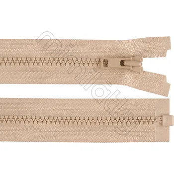 Zip Zip kostěný dělitelný VISLON® No 3 béžová 50 cm YKK