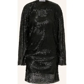 Dámské šaty Samsøe Samsøe Dámské Pouzdrové Šaty Saruby S Flitry, černá, 36