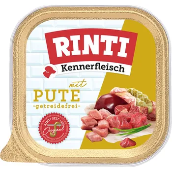 Krmivo pro psa 9x300g RINTI Kennerfleisch - krůtí