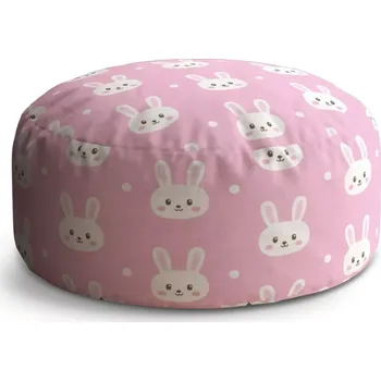 Taburet Sablio Taburet Circle Králíčci: 38x48 cm