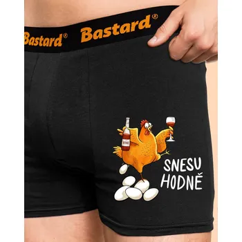 Trenýrky Bastard Snesu hodně boxerky Black