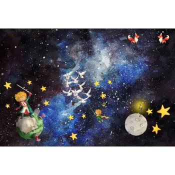 Panel na fusak z nepromokavého polyesteru 150x105 malý princ