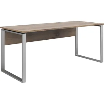 Psací stůl Psací stůl Nevada - Black Red White - BRW 180x77 cm