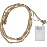 Hnědý LED světelný řetěz Star Trading Jutta, délka 2 m ID_1362821