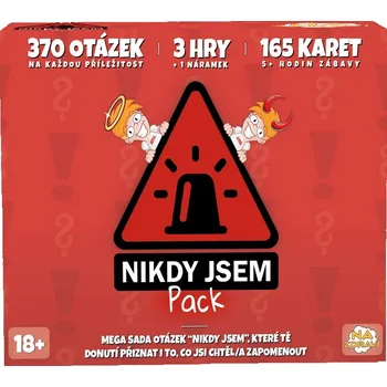 Desková hra Nikdy Jsem PACK - Karetní párty set
