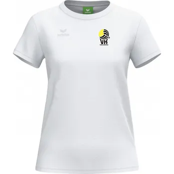 Dámské tričko ERIMA TRIKO VK KARLOVARSKO CMPT 143 DÁMSKÉ - Bílá - velikost 44