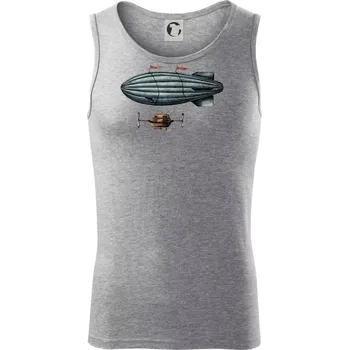 Vzducholoď barevná - Tílko pánské Core - XL ( Tmavě šedý melír )