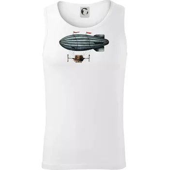 Vzducholoď barevná - Tílko pánské Core - L ( Bílá )