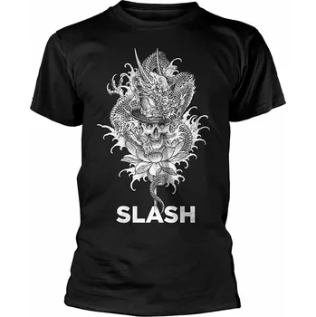Pánské tričko Slash tričko, Dragon Skull Black, pánské S