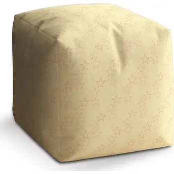 Taburet Sablio Taburet Cube Hvězdy: 40x40x40 cm