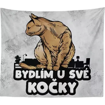 deka Sablio Deka Bydlím u své kočky: 150x120 cm