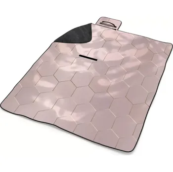 deka Sablio Plážová deka Rose gold: 200x140 cm