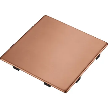 Kuchyňský dřez Krytka ventilu Franke 112.0717.420, hranatá, Celonerez měděná