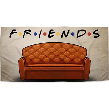 Osuška Sablio Ručník Seriál přátelé FRIENDS Gauč - 30x50 cm