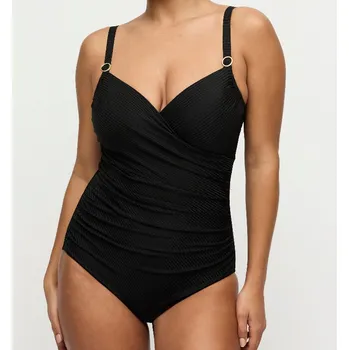 Dámské plavky Primadonna - Delray plavky jednodílné nevyztužené black 85D 4013634