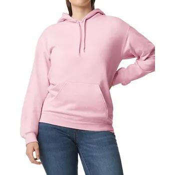 Dámská mikina Gildan Unisex mikina s kapucí GSF500 Light Pink XL
