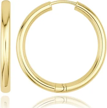 Náušnice MINET Zlaté náušnice Au 585/1000 2,40g