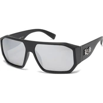 Sluneční brýle LOCS Resolute sluneční brýle Stříbrné zrcadlovky Locs 97k-cube
