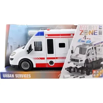 autíčko Lamps Sanitka na baterie s nosítky