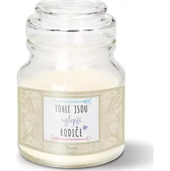 Svíčka Sablio Svíčka Tohle jsou nejlepší rodiče - 120 g