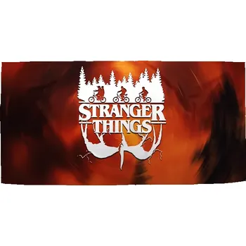 Osuška Sablio Ručník Stranger Things Glow - 50x100 cm