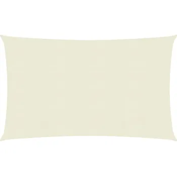 Stínicí plachta vidaXL Plachta proti slunci 160 g/m2 krémová 5 x 8 m HDPE