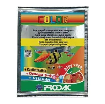 Krmivo pro rybičky Krmivo pro ryby Prodac Color 12g