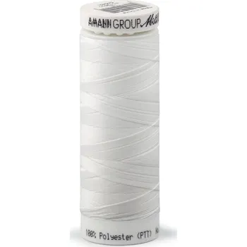 Nit Polyesterové elastické nitě Seraflex Mettler návin 130 m, střední, 1000 Off White