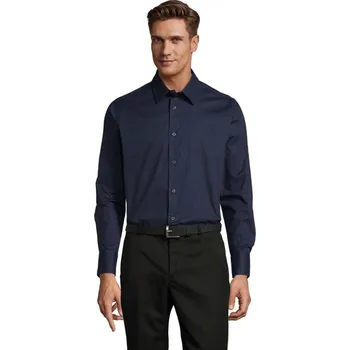 Pánská košile BRIGHTON STRETCH MEN SHIRT - Dark BlueM