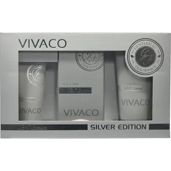Kosmetická sada Dárková kazeta Gentleman Silver Edition Vivaco
