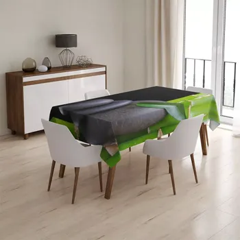 ubrus Sablio Ubrus Bambus a kameny - 130x130 cm