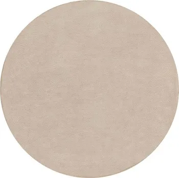Koberec Breno Kusový koberec BUNNY kruh N23 béžový, 80x80 cm, Béžová