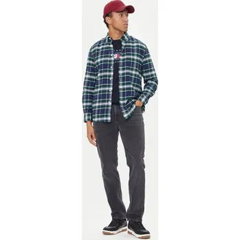 Pánská košile Tommy Hilfiger Košile Hero MW0MW40473 Tmavomodrá Regular Fit S