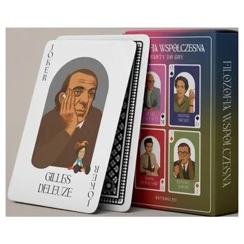 Karetní hra Karty do gry - Filozofia współczesna - Talia filozofów - praca zbiorowa