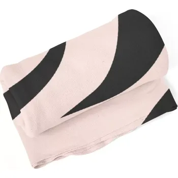 deka Sablio Deka Růžový vzor zebry - 190x140 cm