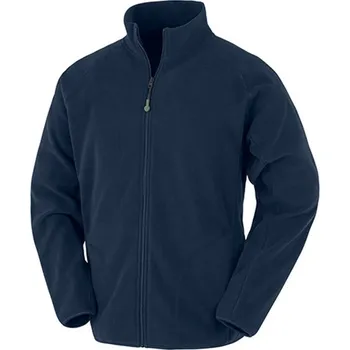 Pánská mikina Result Unisex recyklovaná mikrofleecová mikina R907X Navy 4XL