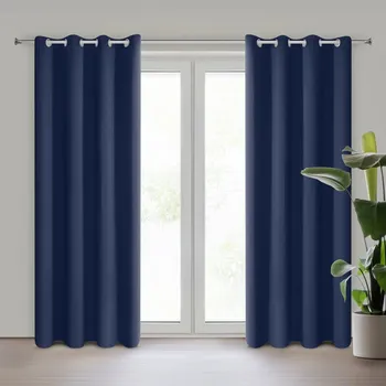 ArtFir Zatemňovací závěs LOGAN K | tmavě modrá 135 x 250 cm