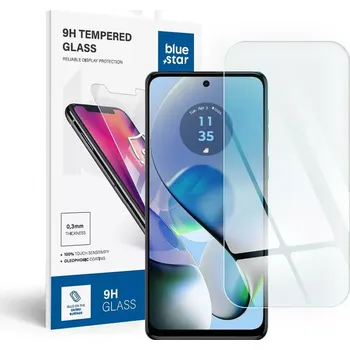 Tvrzené sklo Motorola G54 Blue Star 9H 5903396241147 (Ochranné sklo, tvrzené sklo a ochrana displeje Blue Star 9H pro Motorola Moto G54 – oleofobní vrstva a 0,3 mm)