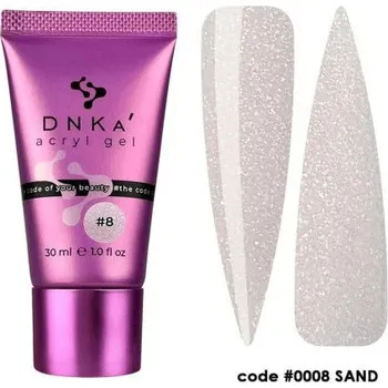 Lak na nehty DNKa' Akrylový gel 0008 Sand 30ml