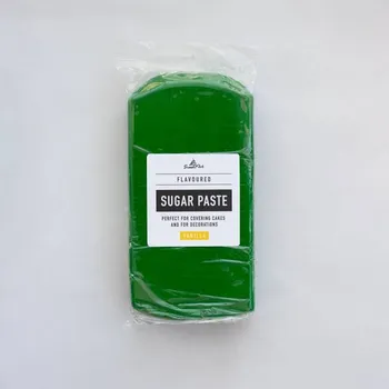SweetArt potahovací a modelovací hmota vanilková Dark Green (1 kg) BFD-014