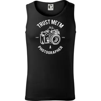 Trust me Photographer - Tílko pánské Core - 2XL ( Černá )