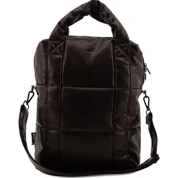 Cestovní taška RILLA Prošívaná taška na notebook Tinne + Mia JULES seal brown