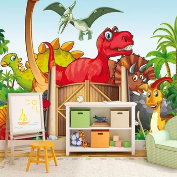 Tapeta Sablio Tapeta Dinosauři 4 - 125x75 cm